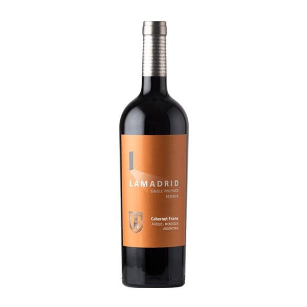 Botella de Lamadrid Reserva Cabernet Franc